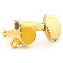Load image into Gallery viewer, NEW Gotoh SG381-01 Tuners Keys LARGE Buttons Set Tuning w/ Screws - 3x3 - GOLD