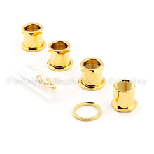 Load image into Gallery viewer, NEW Gotoh GB707 4-String Bass Machine Heads Tuner Set Keys w/ Screws 2x2 - GOLD