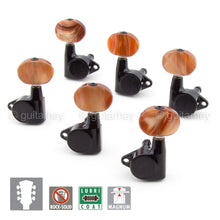 Carregar imagem no visualizador da galeria, BRAND NEW Gotoh SG301-P2 MG MAGNUM LOCK Locking Key Set L3+R3 3X3 Tuner - BLACK