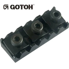 Load image into Gallery viewer, GOTOH FGR-1 Floyd Rose Guitar Locking Nut Bottom Mount R2 1 5/8&quot; (41mm) - BLACK