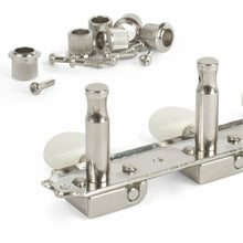 Load image into Gallery viewer, NEW Gotoh 3x3 &quot;On a Plate&quot; Vintage Deluxe Style Tuning Keys for Gibson - NICKEL