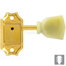 Load image into Gallery viewer, NEW Gotoh SD90-SL Tuners Set Tuning Keys Set L3+R3 w/ screws 3x3 - GOLD