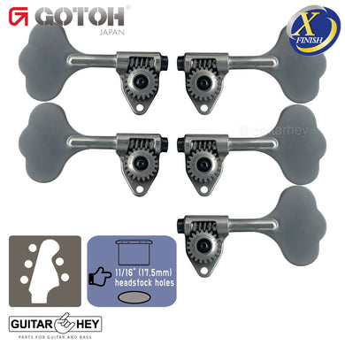 NEW Gotoh GBU510C-12 Bass 5-String L3+R2 11/16