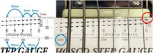 Carregar imagem no visualizador da galeria, HOSCO Step Gauge for Guitar/Bass, Precise Multi Measurement Tool Stainless Steel