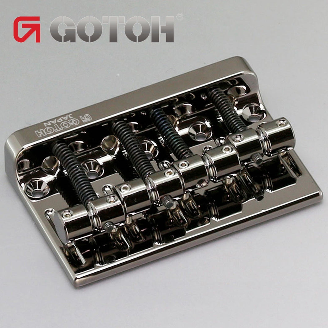 Gotoh 201B-4 Bass Bridge 4-String Precision Jazz Fender w/ Screws - COSMO BLACK
