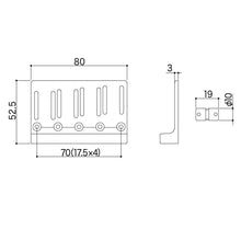 Load image into Gallery viewer, Gotoh 201B-4 String Precision Jazz Bass Bridge for Fender P Jazz Bass - CHROME