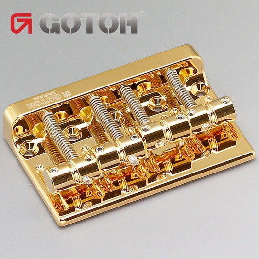 NEW Gotoh 201B-4 Bass Bridge Precision Jazz for Fender P Jazz Bass 4-String GOLD