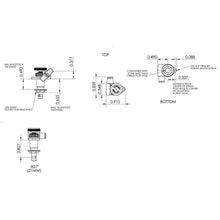 Load image into Gallery viewer, Hipshot 6K1GL0N Grip-Lock Upgrade Open-Gear 6 in line Non-Staggered UMP - NICKEL