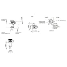 Load image into Gallery viewer, NEW Hipshot LOCKING Tuners 6 in line SET Non-Staggered LEFT-HANDED - NICKEL