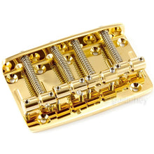 Load image into Gallery viewer, Gotoh 203B-4 Bass Bridge 4-Strings Precision Jazz for Fender P Jazz Bass - GOLD