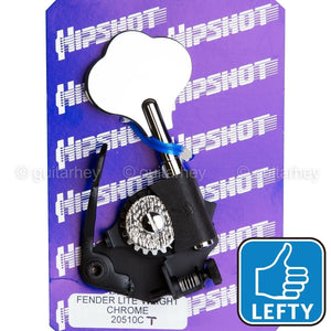 NEW Hipshot Bass Drop D Machine Head Detuner Xtender Fender TREBLE SIDE - CHROME