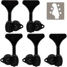 Load image into Gallery viewer, NEW Hipshot USA HB6 3/8&quot; Ultralite® Bass Tuning L2+R3 - Y Key 2x3 SET - BLACK