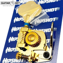 Load image into Gallery viewer, NEW Hipshot BT7 Bass Xtender Key BASS SIDE MIM Fender Extender Detuner - GOLD