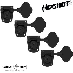 NEW Hipshot HB7 4 String 20710B Upgrade for Fender MIM Bass w/ Ferrules - BLACK