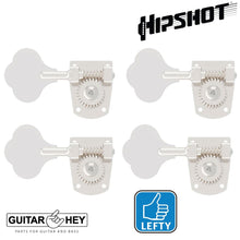 Carregar imagem no visualizador da galeria, NEW Hipshot HB7 4 String Upgrade for Fender MIM Bass TREBLE SIDE LEFTY - NICKEL