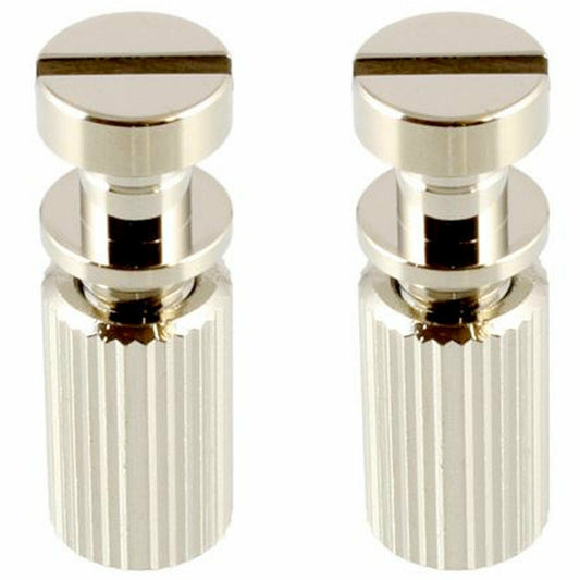 (2) Studs and Anchors for Stop Tailpiece USA Gibson® 5/16" - 24 thread - NICKEL