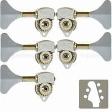 Load image into Gallery viewer, NEW Hipshot USA HB6 3/8&quot; Ultralite® Bass Tuning Y Key L2+R3 Set - SATIN CHROME