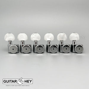 NEW Hipshot Non-Staggered Tuners Fender® Directrofit™ LOCKING HMM-P - CHROME