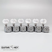 Carregar imagem no visualizador da galeria, NEW Hipshot STAGGERED Tuners Fender® Directrofit™ LOCKING BTR-P Buttons - CHROME