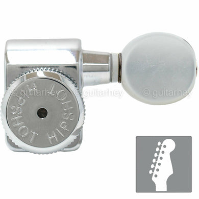 NEW Hipshot Non-Staggered Tuners Fender® Directrofit™ LOCKING A05 Buttons CHROME