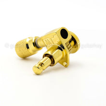 Load image into Gallery viewer, NEW Hipshot 6-in-Line STAGGERED Grip-Locking Open-Gear KNURLED Buttons - GOLD