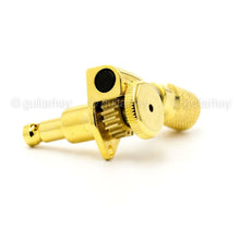 Load image into Gallery viewer, NEW Hipshot 6-in-Line STAGGERED Grip-Locking Open-Gear KNURLED Buttons - GOLD