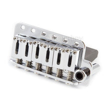 Load image into Gallery viewer, NEW Gotoh NS510T-FE2 Narrow 10.5mm Spacing Tremolo Bridge Steel Saddles - CHROME