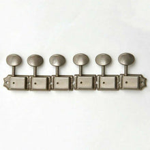 Load image into Gallery viewer, NEW Gotoh SD91-05M 6-In-Line Tuning Keys Non-Staggered Vintage - AGED NICKEL