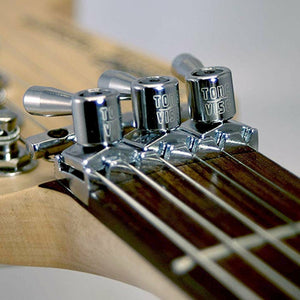 NEW Tone Vise Guitar Locking Nut with Keyless Locks for Floyd Rose® - CHROME