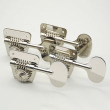 Carregar imagem no visualizador da galeria, NEW Gotoh FB30LP 4 In-Line Bass Tuners Vintage Fender Style LOLLIPOP - NICKEL