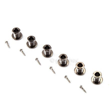 Load image into Gallery viewer, NEW Gotoh SG381-20 TUNING KEYS SET L3+R3 Domed Button Tuners 3x3 - COSMO BLACK