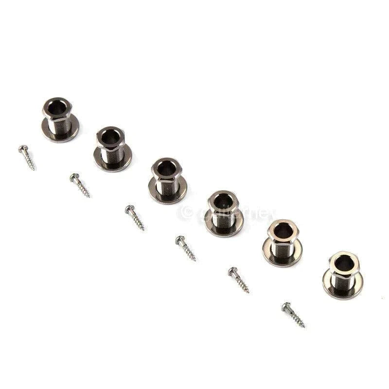 NEW Gotoh SG360-05P1 Tuners Schaller Style Mini OVAL PEARLOID 3x3 - COSMO BLACK