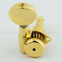 Load image into Gallery viewer, Hipshot Grip-Lock Open-Gear LARGE OVAL Buttons UMP Upgrade Kit 3x3 SET - GOLD