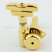 Load image into Gallery viewer, Hipshot Grip-Lock Open-Gear IMPERIAL Buttons UMP Upgrade Kit 3x3 SET - GOLD