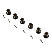 Load image into Gallery viewer, NEW Gotoh SG301-P7 L3+R3 Tuners w/ PEARLOID Buttons Tuning Keys Set 3x3 - BLACK