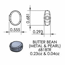 Load image into Gallery viewer, NEW Hipshot Grip-Lock Open-Gear LOCKING Tuners w/ Small OVAL Buttons 3x3 - SATIN
