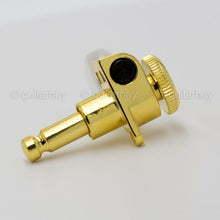 Load image into Gallery viewer, Hipshot 6-In-Line STAGGERED Closed-Gear Locking Mini Tuners OVAL PEARLOID - GOLD