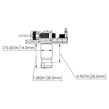 Load image into Gallery viewer, NEW Hipshot BT7 Bass Xtender Key for MIM Fender Extender Detuner - NICKEL