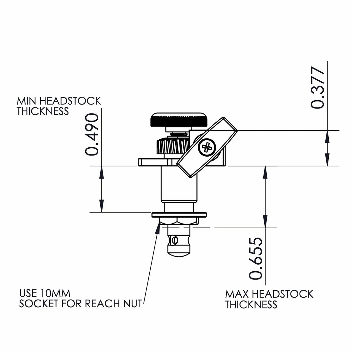 NEW Hipshot 6 inline Open-Gear Grip-Locking STAGGERED AMBER Buttons TREBLE, GOLD