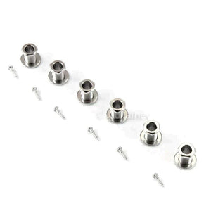 NEW Gotoh SG381-05P1 HAP 6 in line Adjustable Tuners Set PEARL Buttons - CHROME