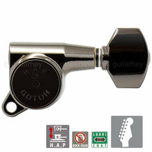 Carregar imagem no visualizador da galeria, NEW Gotoh SG381-07 HAP 6 in line Adjustable Set w/ SMALL Buttons - COSMO BLACK