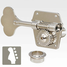 Load image into Gallery viewer, NEW Gotoh GB640 Super Light Weight 4-String Set Bass Guitar TREBLE SIDE - NICKEL