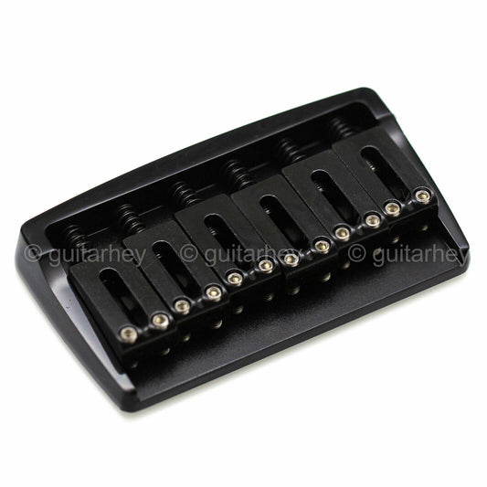 NEW Gotoh 510FX-6 String Hardtail Solid Brass w/ Steel Saddles 10.5mm - BLACK