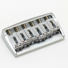 Load image into Gallery viewer, NEW Gotoh 510FX-6 String Hardtail Solid Brass w/ Steel Saddles 10.5mm - CHROME