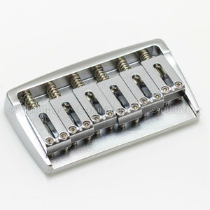NEW Gotoh 510FX-6 String Hardtail Solid Brass w/ Steel Saddles 10.5mm - CHROME