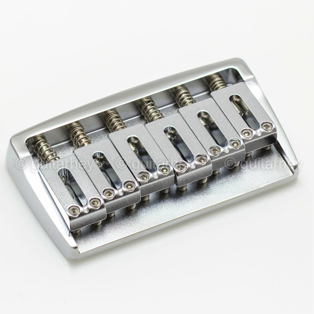 NEW Gotoh 510FX-6 String Hardtail Solid Brass w/ Steel Saddles 10.5mm - CHROME