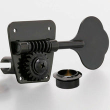 Load image into Gallery viewer, NEW Gotoh FB30 4 In-Line Clover Leaf Bass Tuners Vintage Fender Style - BLACK