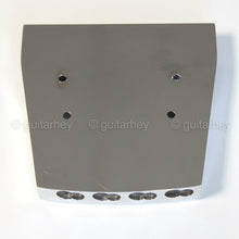Carregar imagem no visualizador da galeria, NEW Hipshot 4 String Rickenbacker Replacement Bass Bridge Aluminum - CHROME