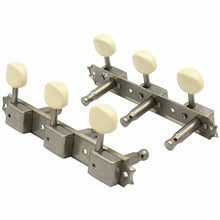 Load image into Gallery viewer, NEW Gotoh Japan Vintage 3x3 on Plate RELIC Replacement Tuners - AGED NICKEL