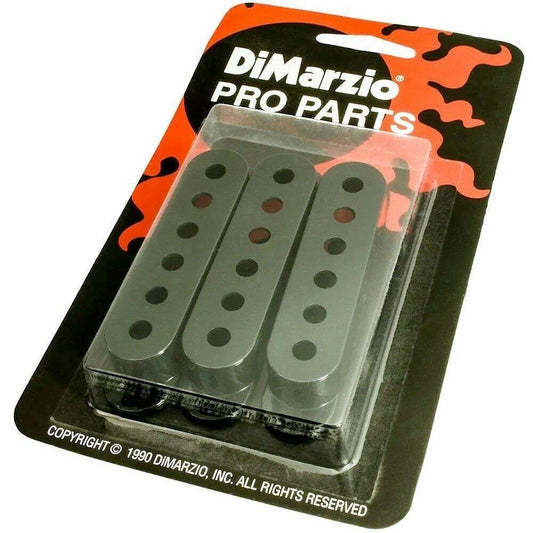 NEW DiMarzio DM2000 Vintage Strat Pickup Covers (3) - BLACK